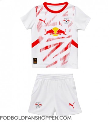 RB Leipzig Hjemmebanetrøje Børn 2024-25 Kortærmet (+ Korte bukser)